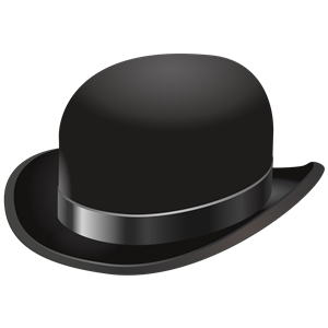 Bowler hat PNG-56977